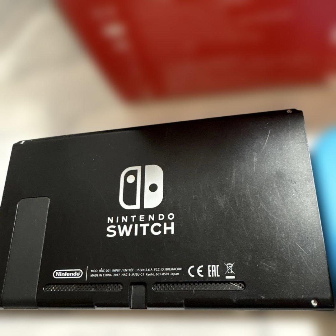 2017年製Switch本体XAJ100〜フルセット付属品など未使用袋入り
