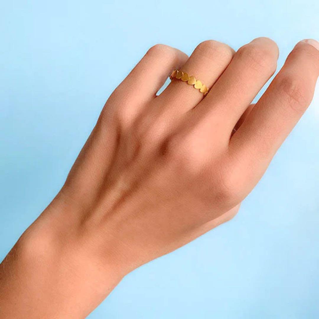 Marie-Hélène de Taillac \"ラブ\" バンドリング GOLD