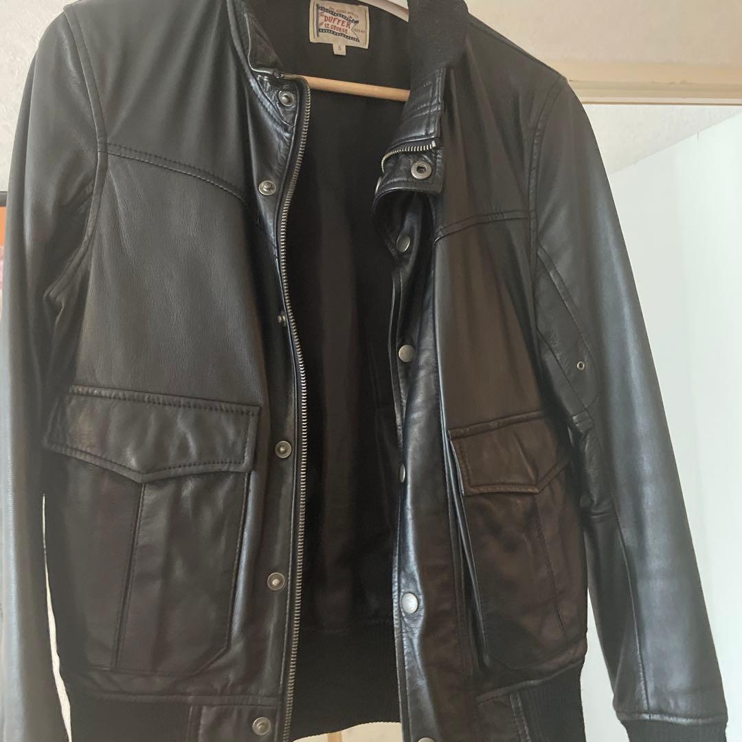 美品　DUFFERダファー レザージャケット 羊革 IDEAL