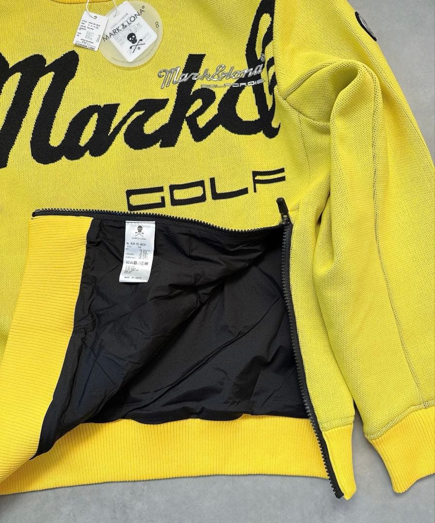 新品 ★ MARK&LONA ニット ブルゾン セーター マーク&ロナ 正規品