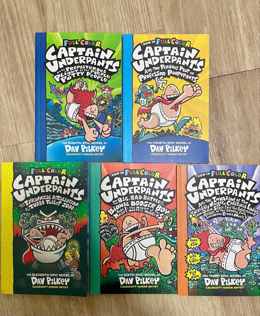 新品 Captain Underpants 14冊セット英語絵本　洋書　音声あり