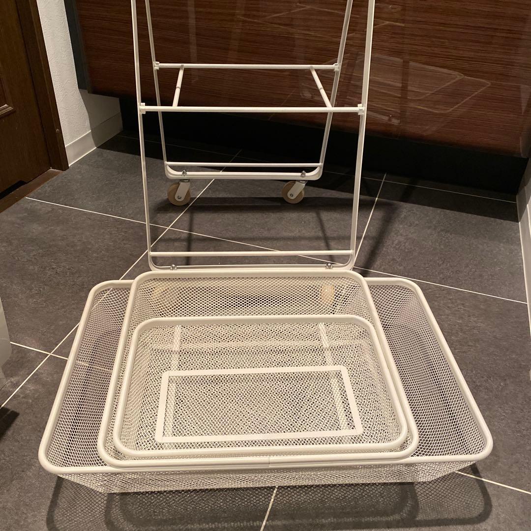 IKEA　RISATORP リーサトルプ ワゴン　ホワイト