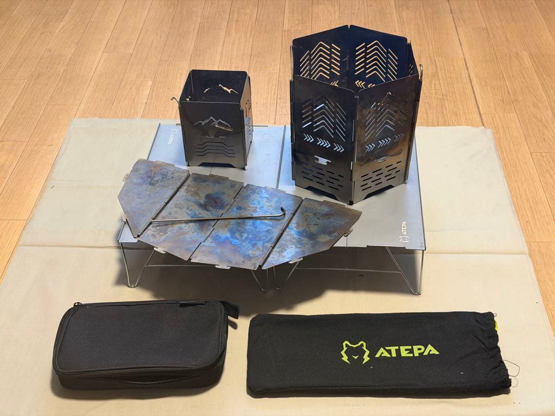 Soomloomチタン製焚火台Morpho サンゾー工務店RODAN類似商品