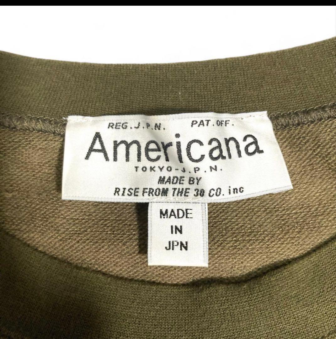 AMERICANA ロングワンピース オリーブ