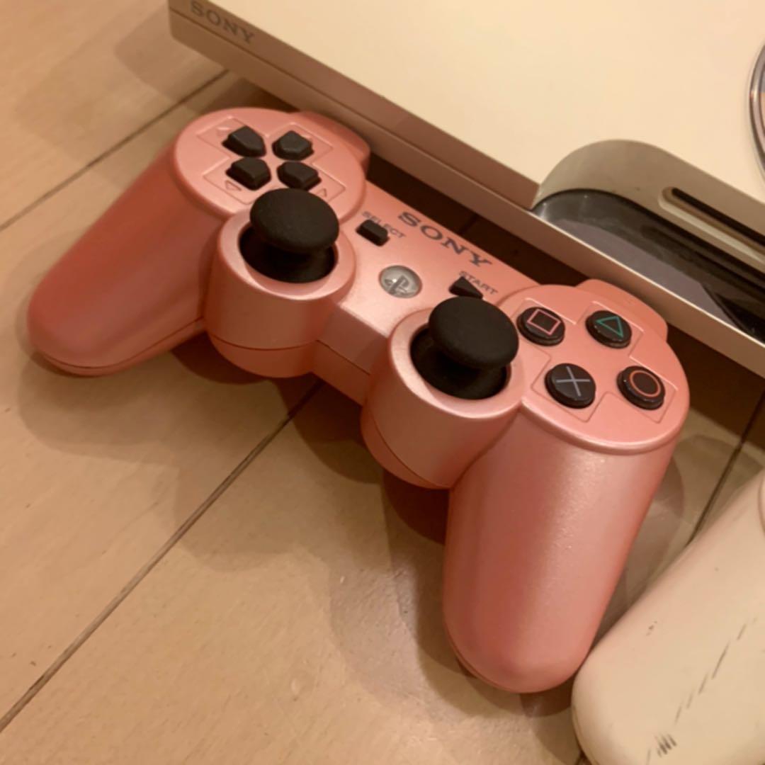 PS3 プレステーション3 本体 コントローラー×2 カセット7枚付き