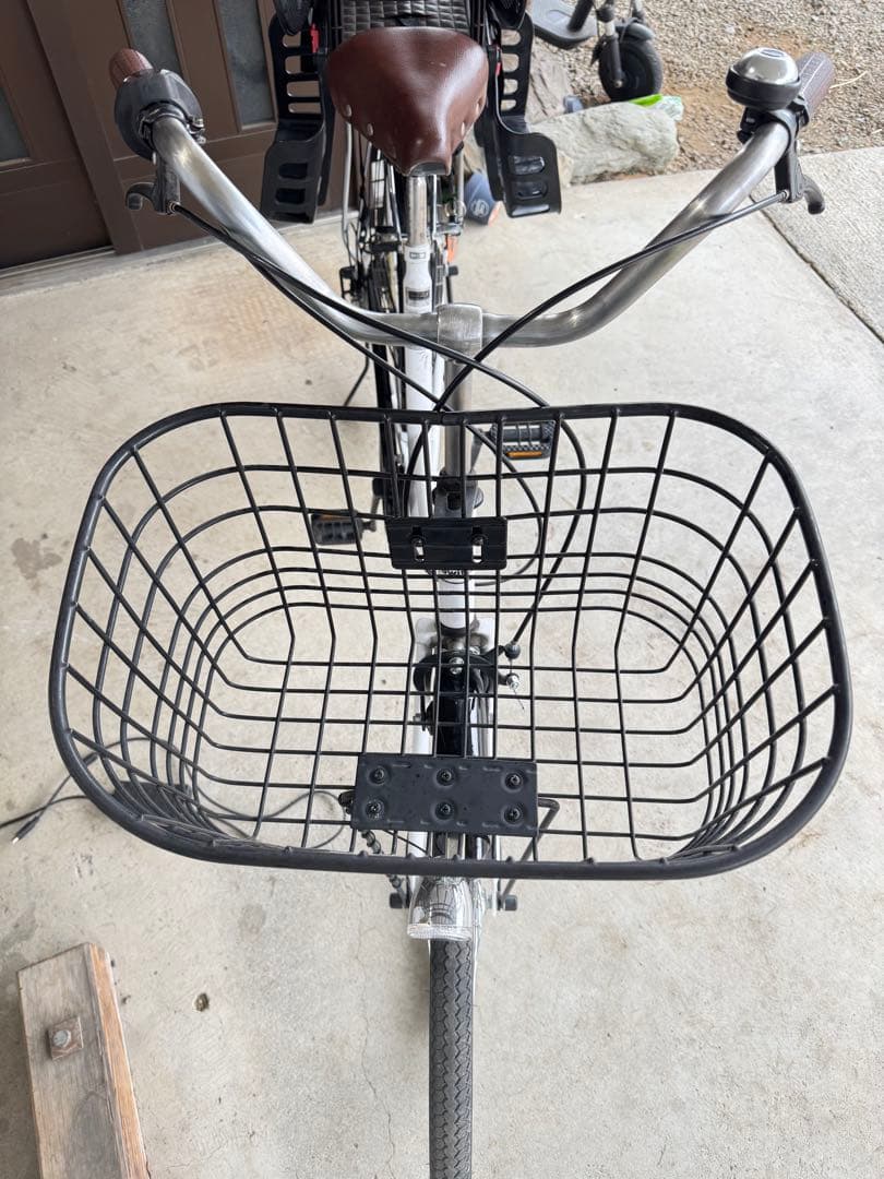 チャイルドシート付き自転車　26インチ