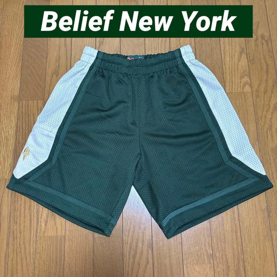 Beliefs NewYork バスケットボール オシャレ着にも！メッシュパンツ