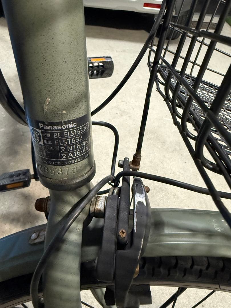 パナソニック　電動自転車　ティモS 出来れば引き取りでお願い致します。