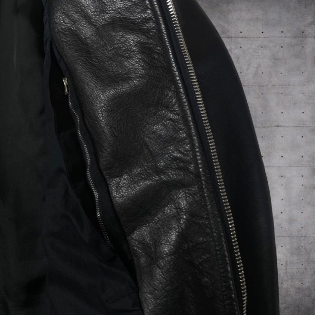 Rick Owens レザーライダース RU14F2764 牛革 48 美品