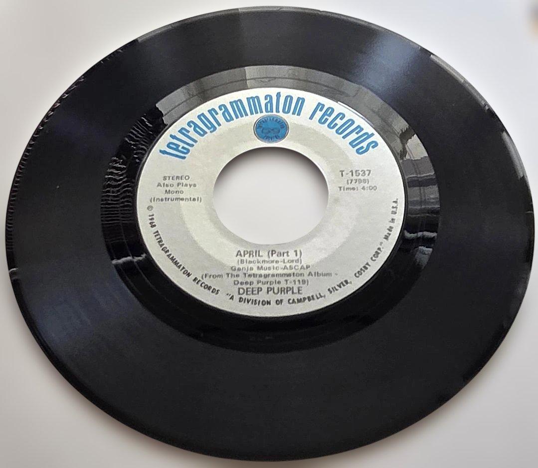 US ORIG 7inch 　DEEP PURPLE / Halleluyah