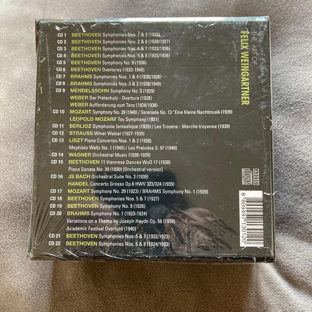 クラシック THE ART OF FELIX WEINGARTNER 22CD