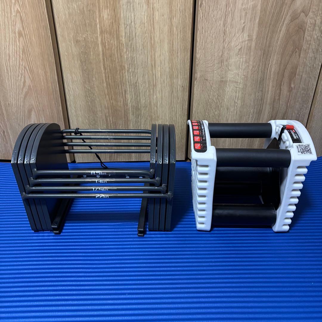① 【高重量22kg】FIELDOOR可変式 クイックダンベル 筋トレ ジム