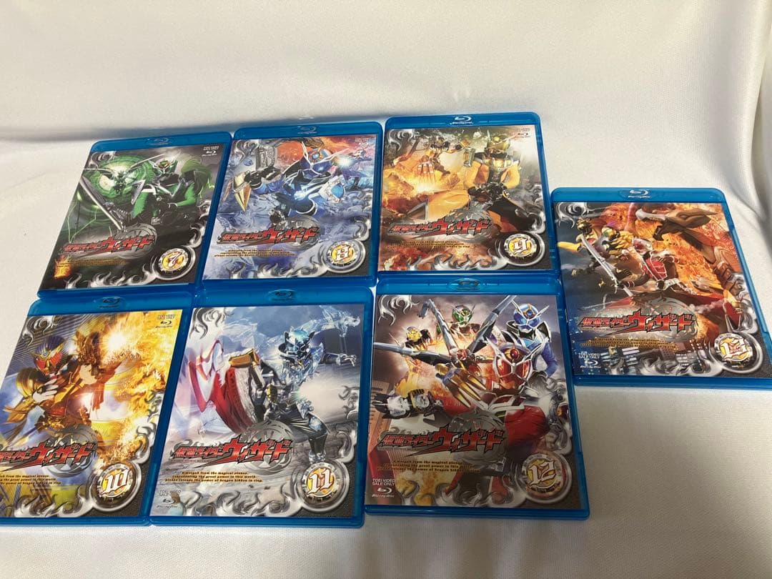 仮面ライダーウィザード Blu-ray BOX 全巻　全13巻 ブルーレイ　特撮