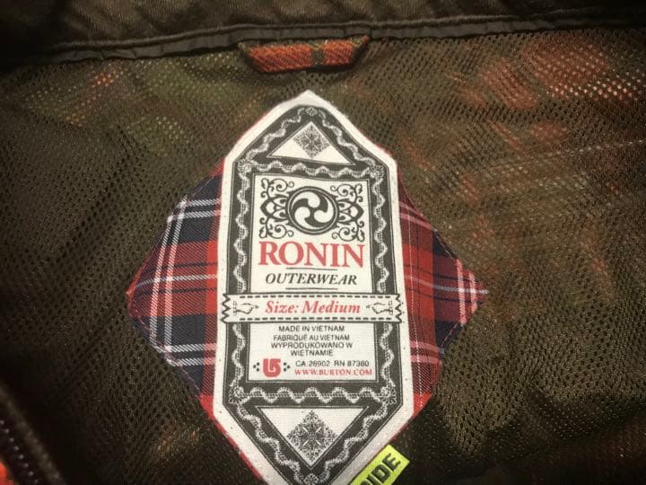 RONIN Burton/スノーボードパンツM
