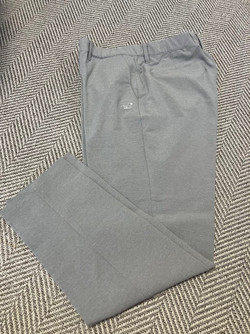 【美品】New Balance ゴルフパンツ グレー