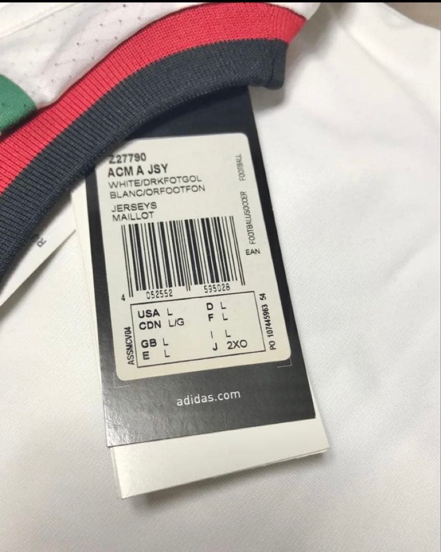 新品2枚セット ACミラン10番 本田圭佑選手直筆サイン入りユニフォーム