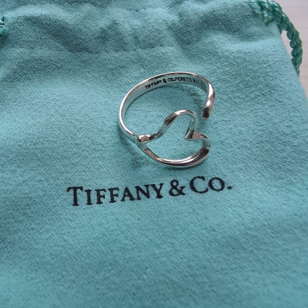 美品 ティファニー TIFFANY&Co シルバーリング 10～11号 箱付