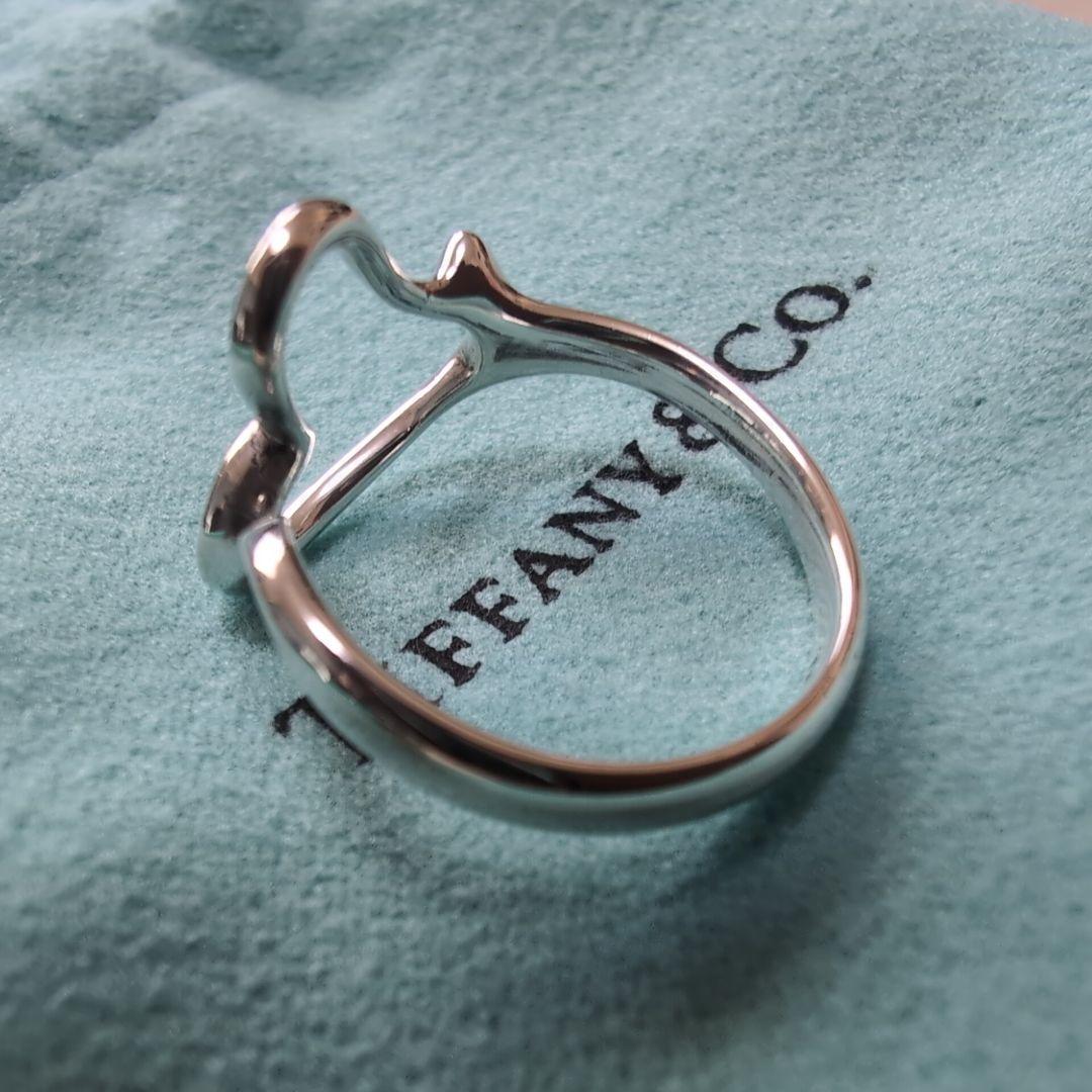 美品 ティファニー TIFFANY&Co シルバーリング 10～11号 箱付
