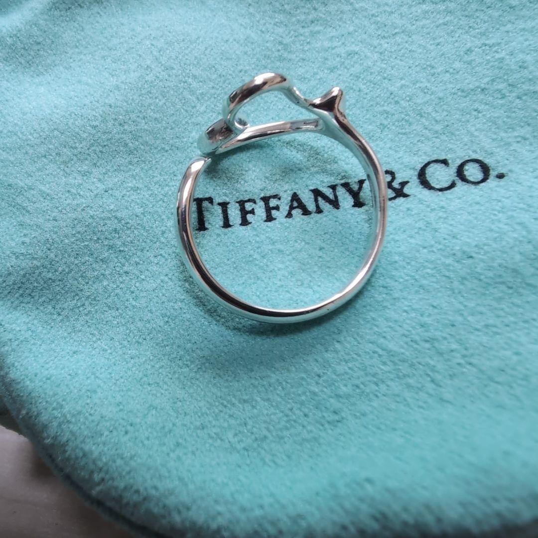 美品 ティファニー TIFFANY&Co シルバーリング 10～11号 箱付
