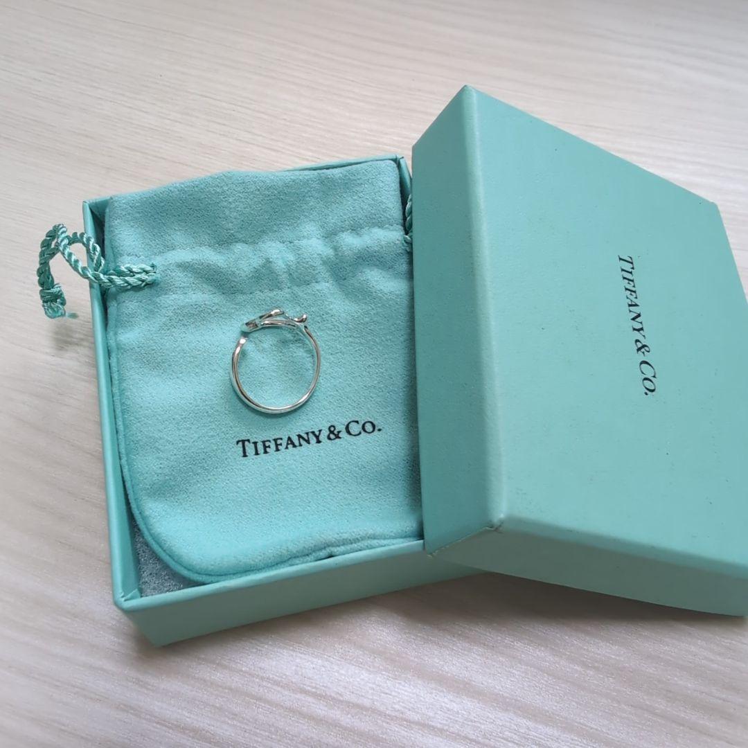 美品 ティファニー TIFFANY&Co シルバーリング 10～11号 箱付