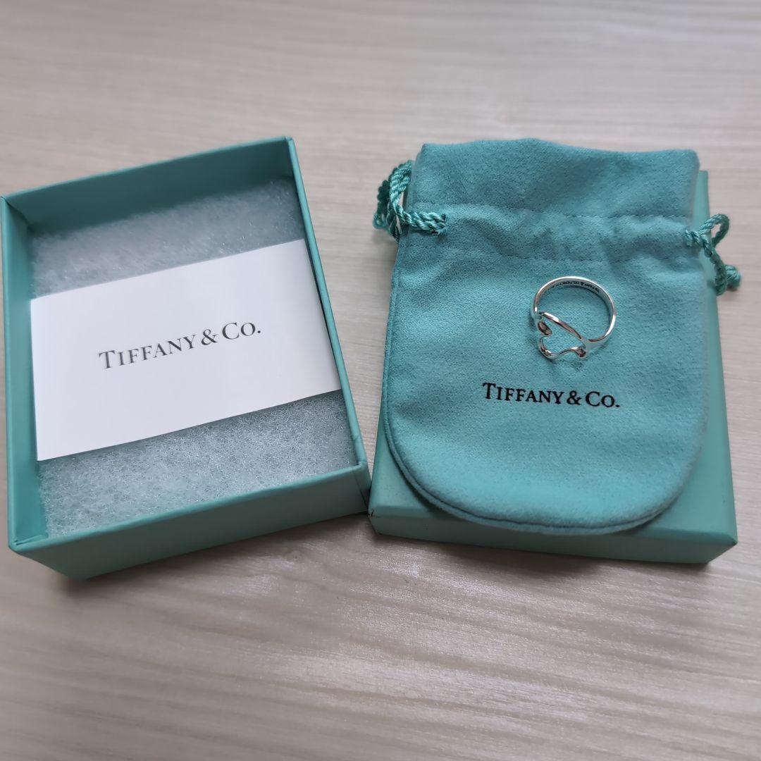 美品 ティファニー TIFFANY&Co シルバーリング 10～11号 箱付