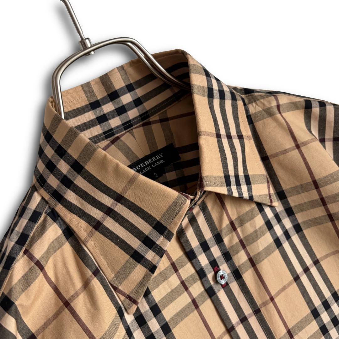 BURBERRY　バーバリー　ブラックレーベル　シャツ　レディース