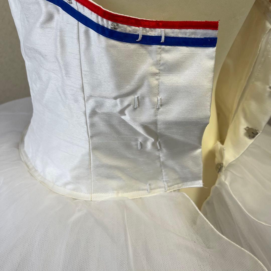 ☆☆バレエパリの炎衣装(頭飾り・袖付き)