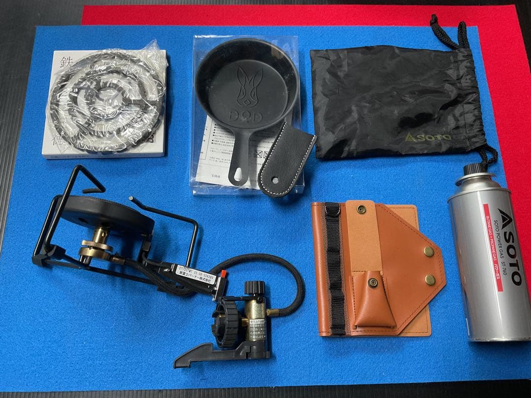SOTO廃盤希少品ST-301モノトーンカラー動作良好超美品・追加付属品付き