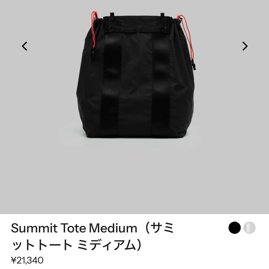 topologie サミットトート　ミディアム　ショルダーストラップセット