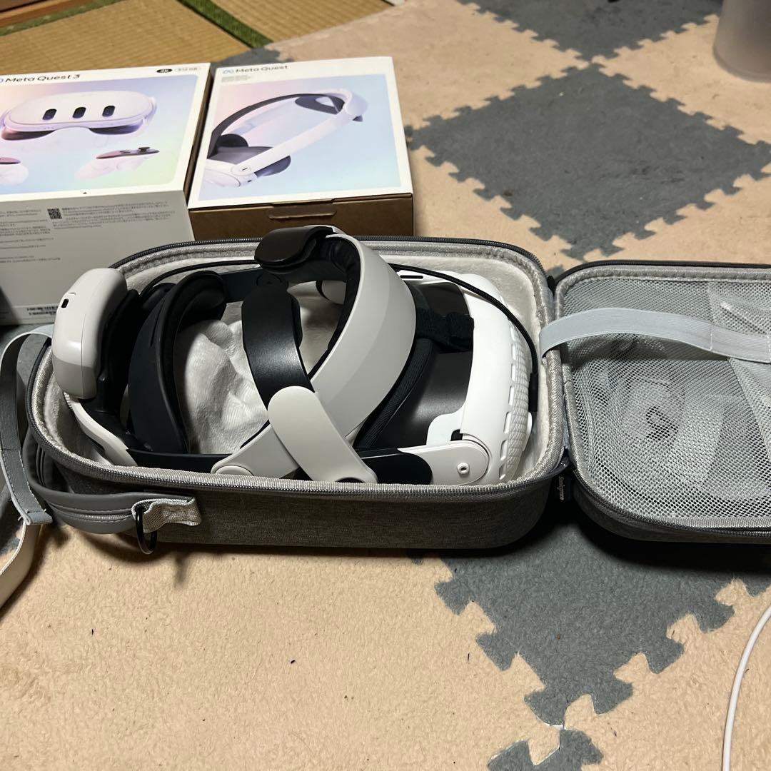  Quest 3 512g フルセット BOBOVRバッテリー付き 美品