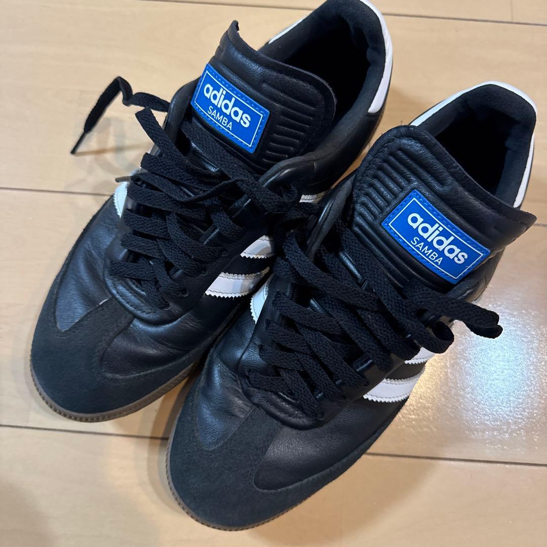 adidas Samba ブラック/ホワイト ゴルフシューズ