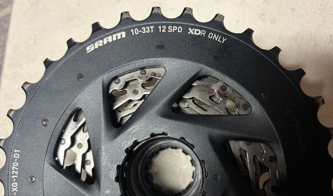 SRAM Force XDR 10-33t 12sスプロケ