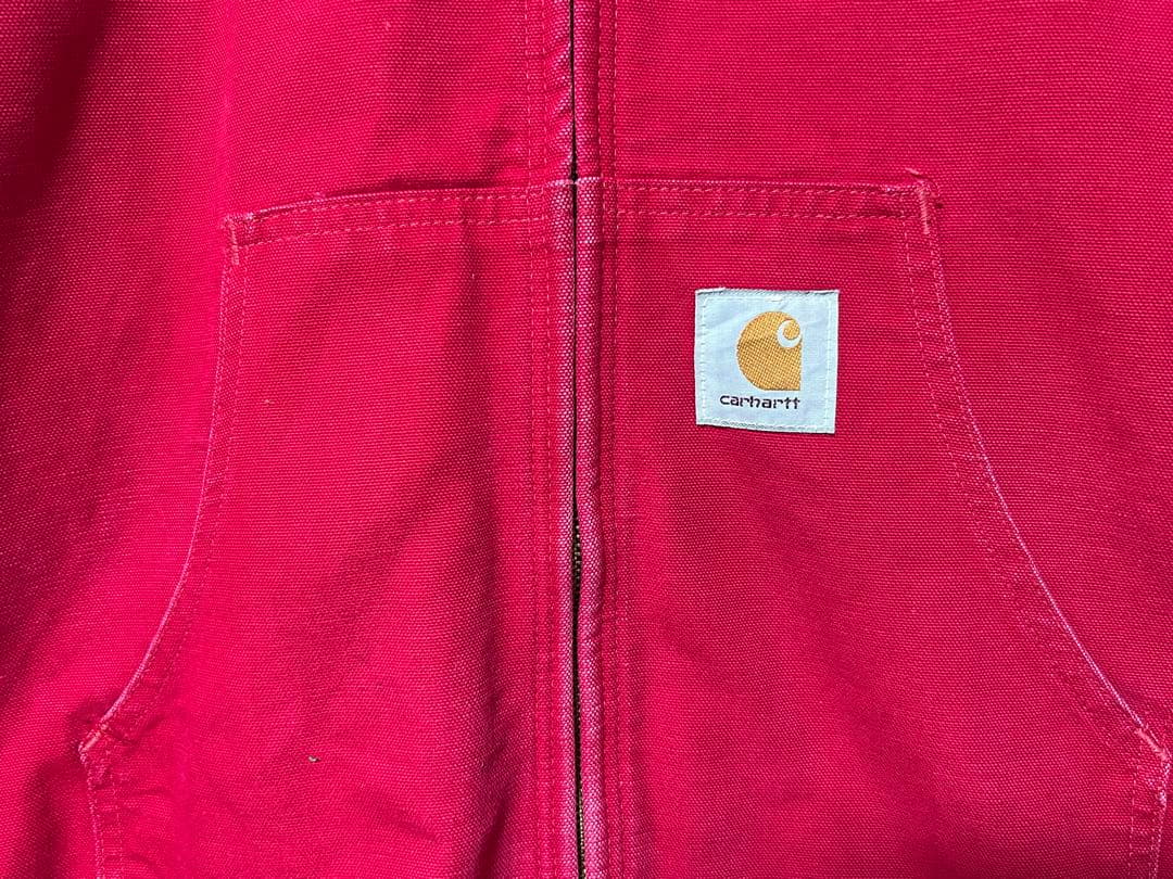 90s carhartt アクティブジャケット 赤