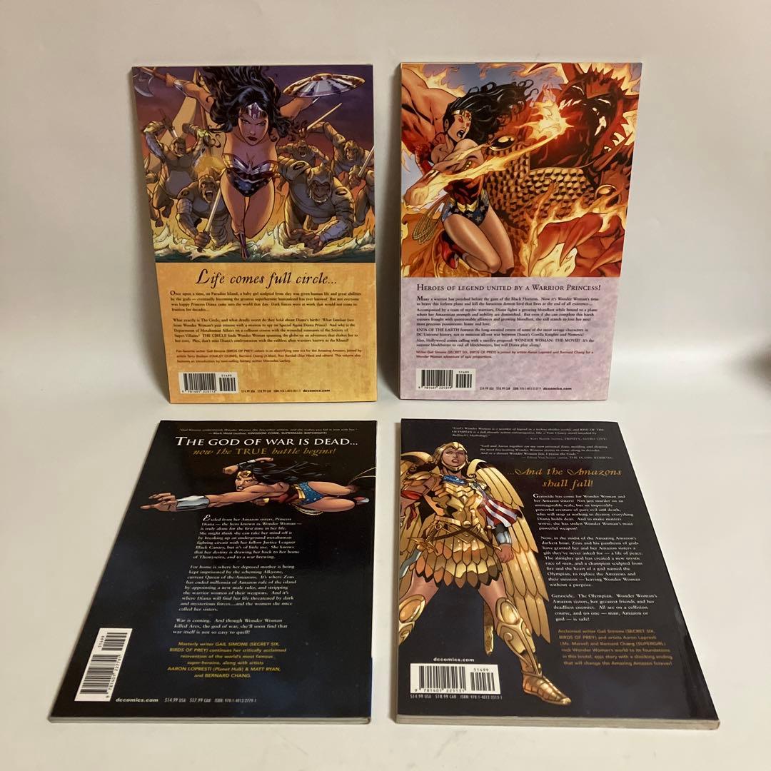 ワンダーウーマン Gail Simone 4冊セット