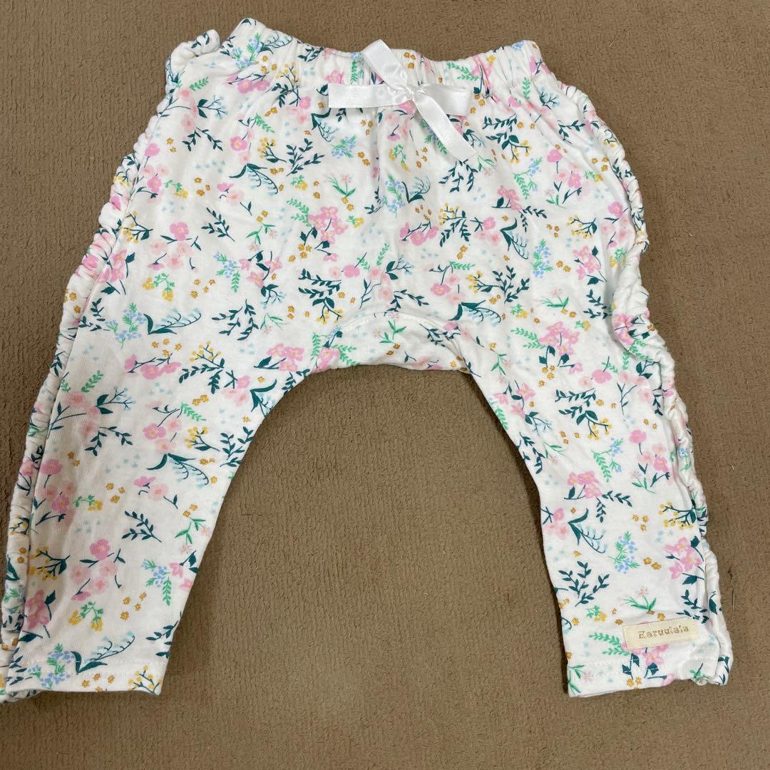 ハルウララ　女の子セット(ロンT.長ズボン.スタイ)