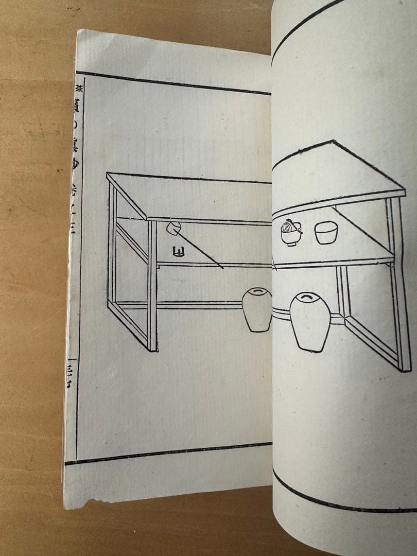 茶の湯道志の書　アンティーク手製本ビンテージ 茶道お茶　茶道具民藝