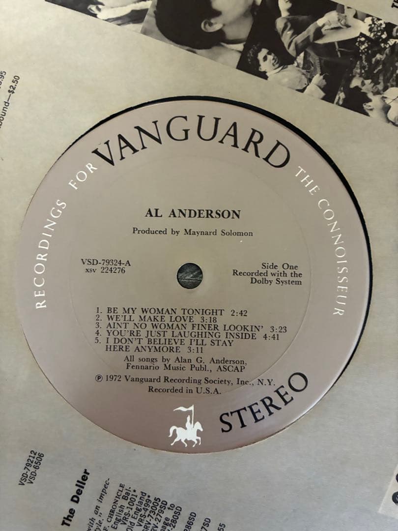 【LP】Al Anderson / Al Anderson