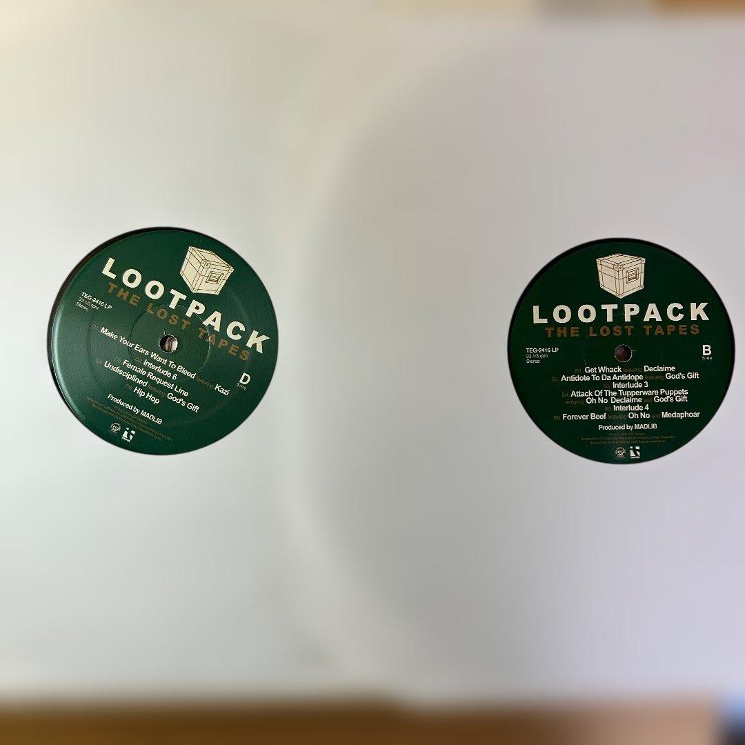洋楽 Lootpack The Lost Tapes 2LP