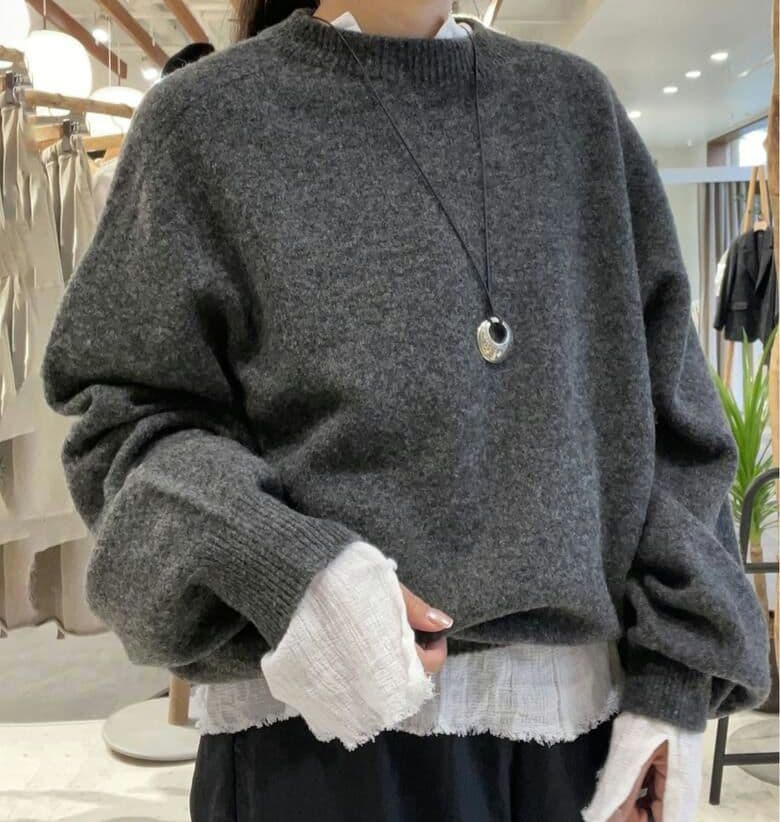 25ss/未使用/FRAMeWORK/楊柳ヘンリーブラウス