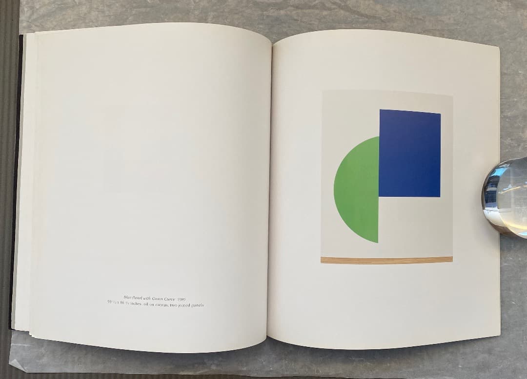 洋書希少）エルズワース・ケリーの個展図録、1989年、ブラム・ヘルマン画廊