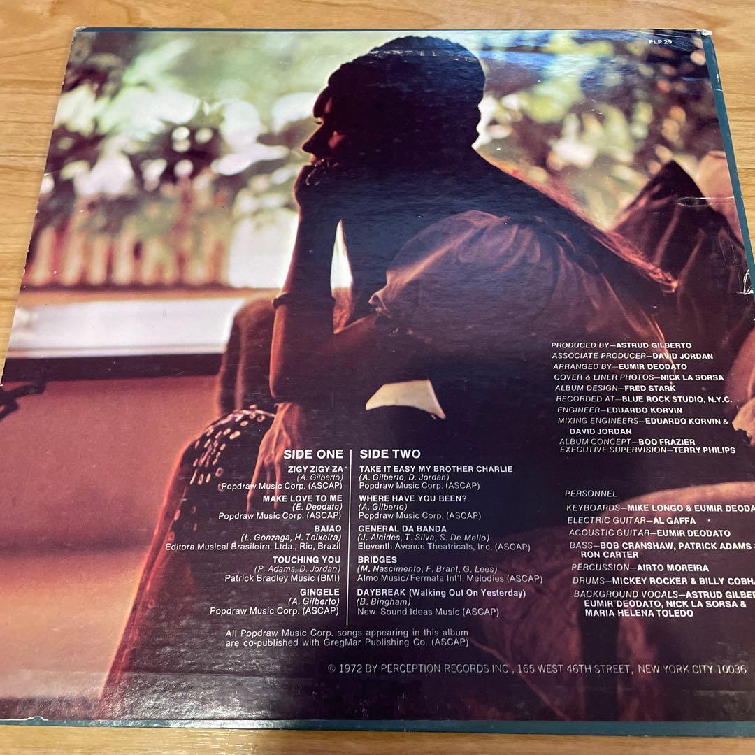 ASTRUD GILBERTO / NOW 1972年USオリジナル盤