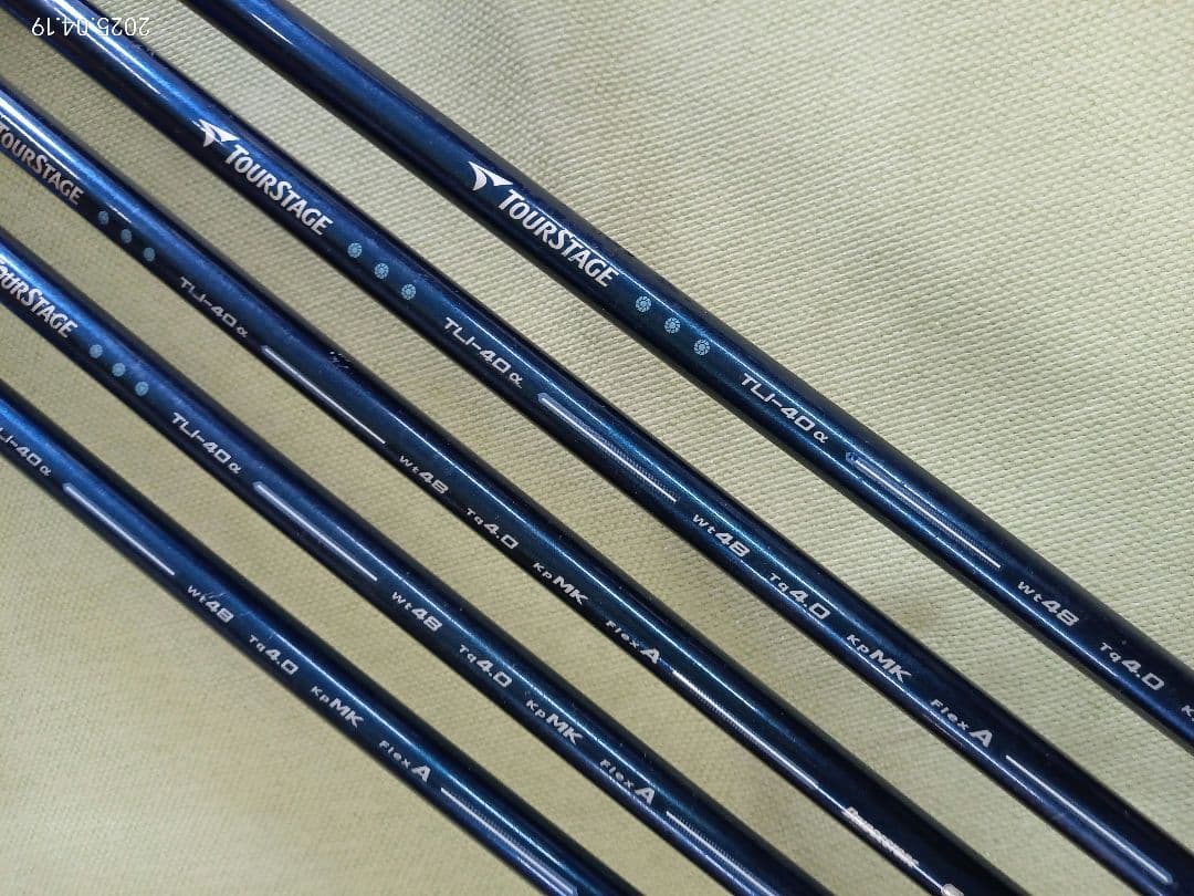 《TB107》TOUR STAGE TLI-40 ViQCL アイアン5本セット