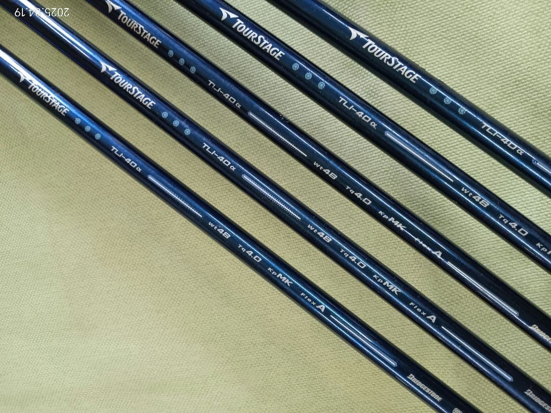 《TB107》TOUR STAGE TLI-40 ViQCL アイアン5本セット