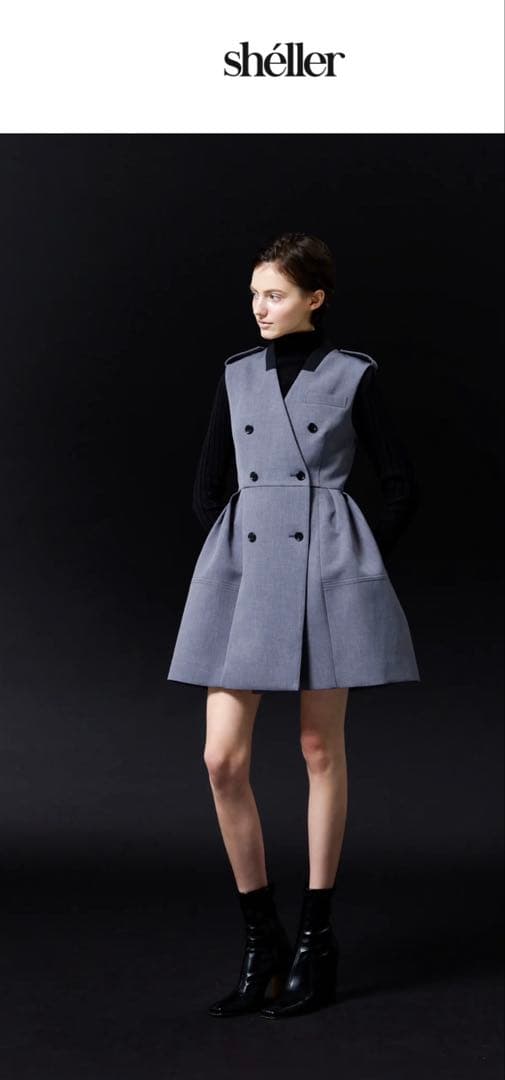 Sheller　シェリエ　classical jacket dress