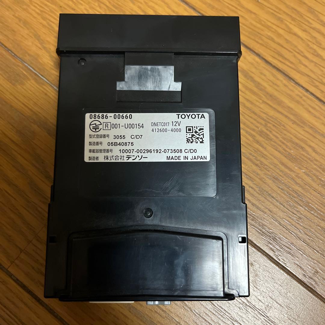 トヨタ純正ETC 2.0 ビルトイン　08686-00660