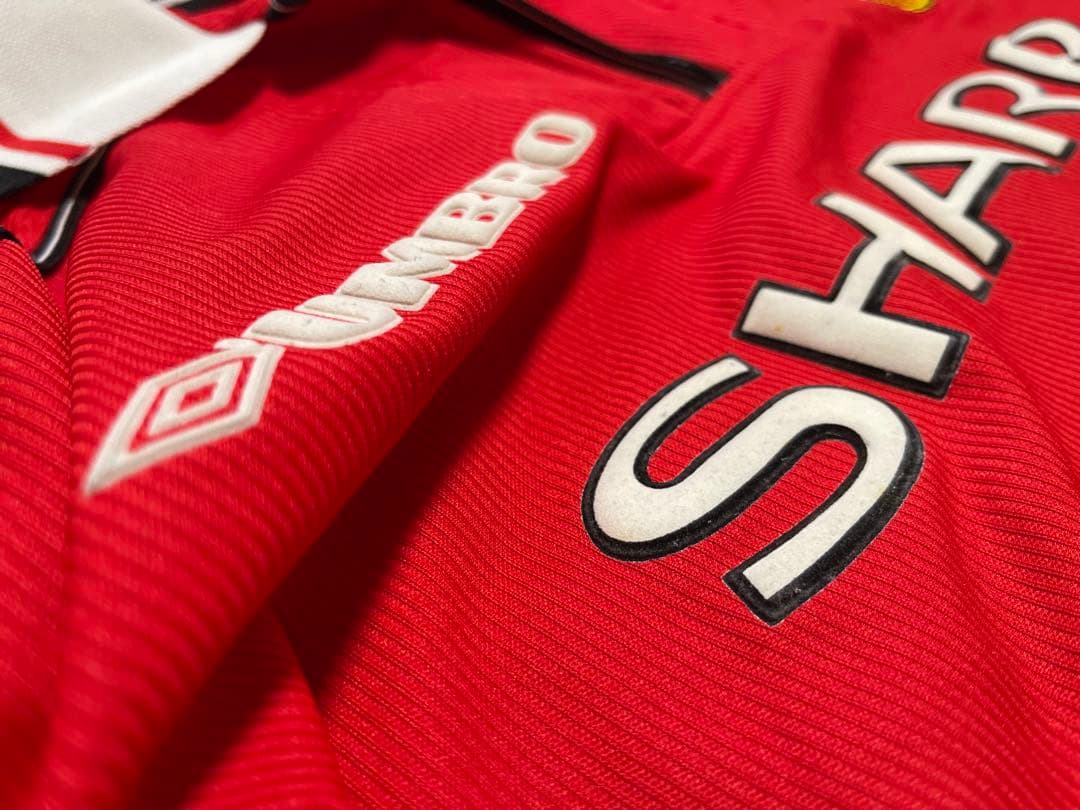 98-99 マンチェスターユナイテッド ホーム ユニフォーム XL