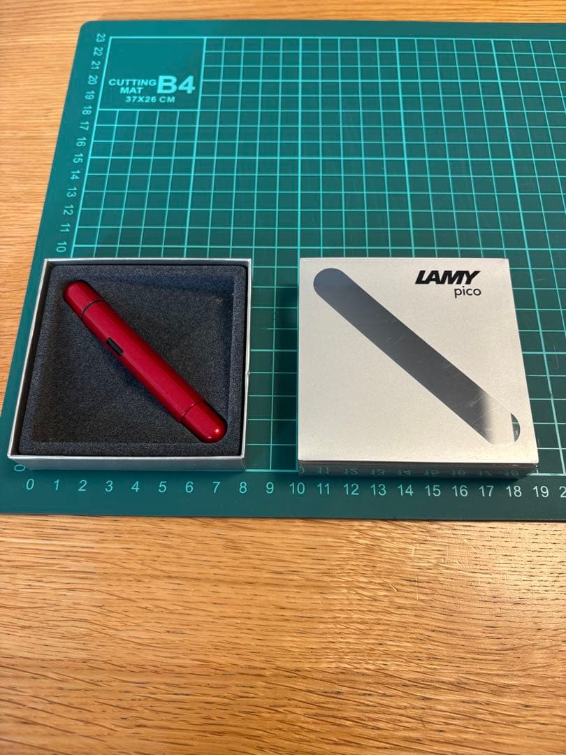LAMY pico ポケットペン 2本セット売り　レッドとブルー