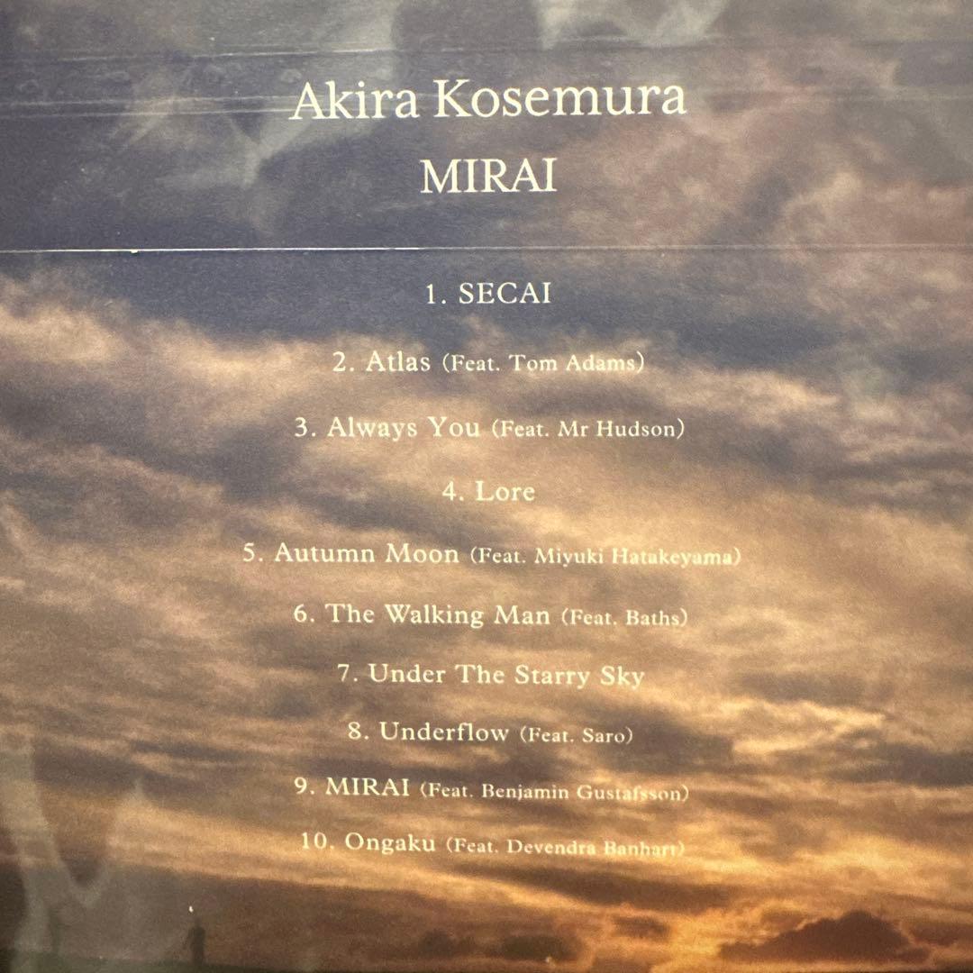 Akira Kosemura MIRAI アルバム CD LP レコード セット
