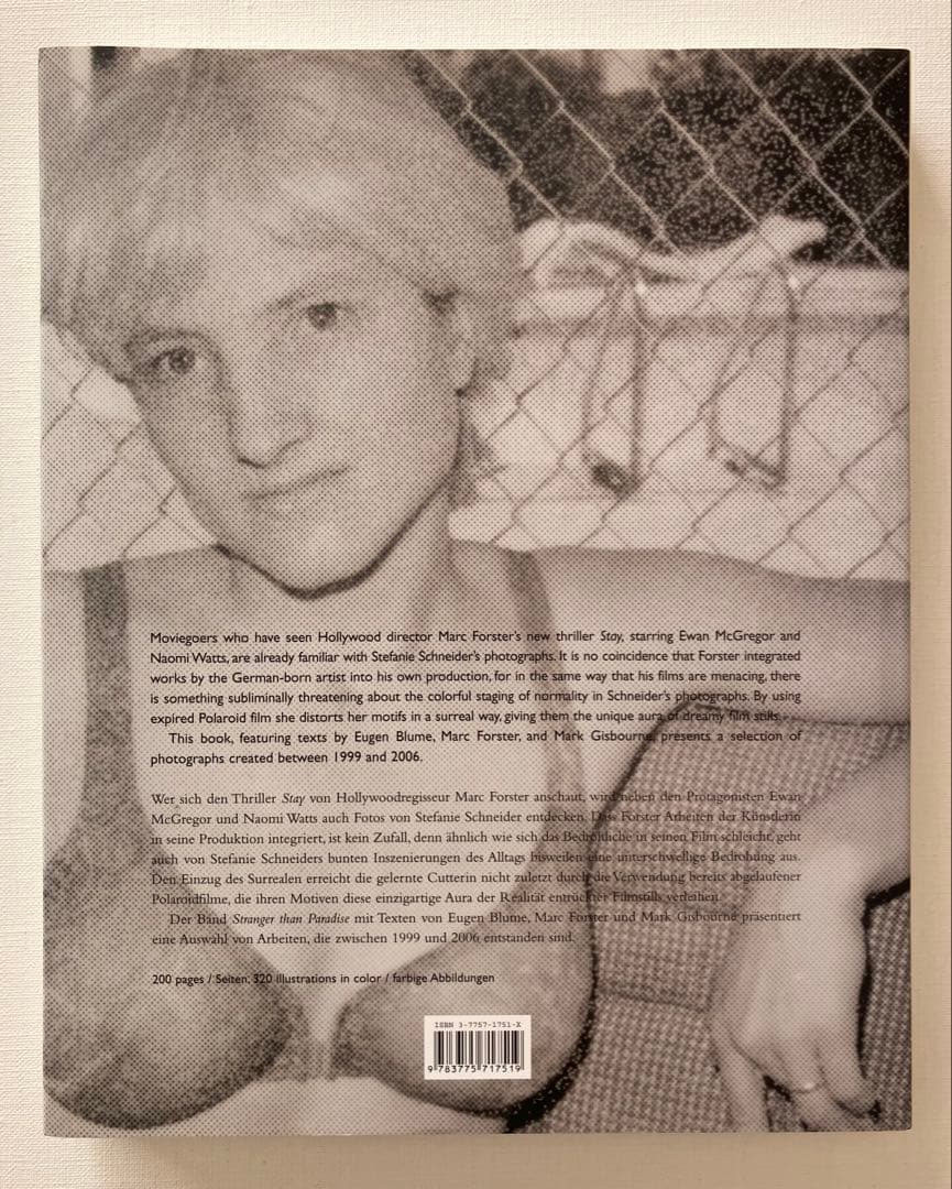 Stefanie Schneider 写真集　ポラロイド　フィルムカメラ　洋書