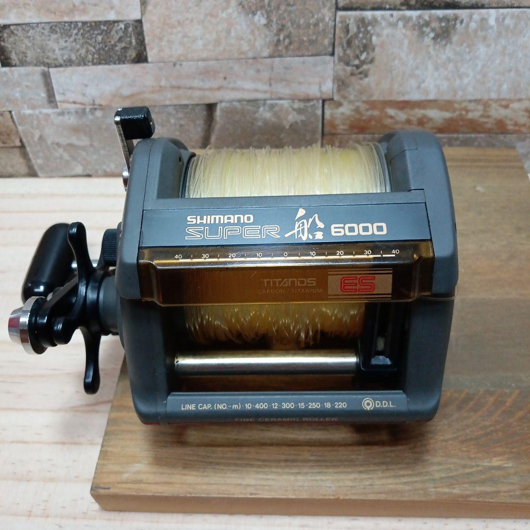 シマノチタノススーパー船ES6000リール